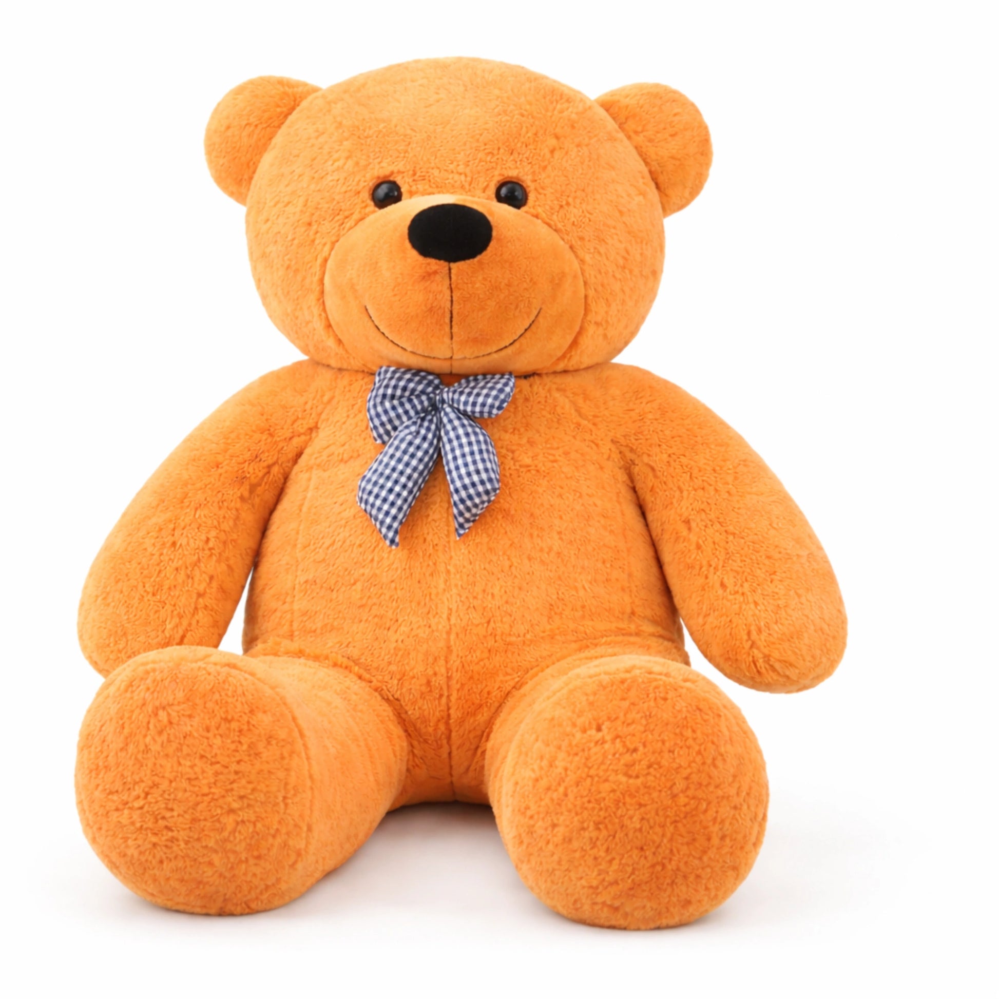 ours peluche géant orange doux jouet peluche géante bébé compagnon réconfortant chambre enfant
