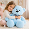 Ours géant en peluche douce – Coussin câlin XXL pour bébé