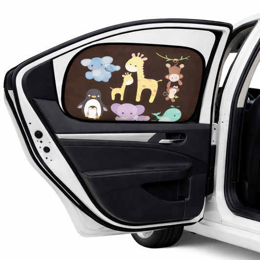 Installation facile du pare-soleil voiture bébé universel sur vitre latérale