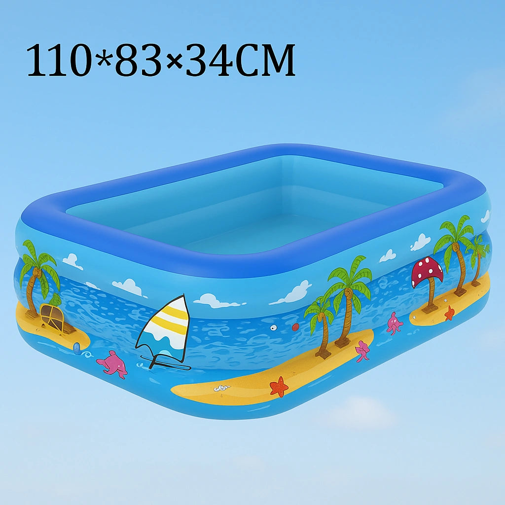 Piscine gonflable 110 X 83 X 34 cm