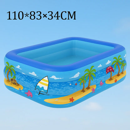 Piscine gonflable 110 X 83 X 34 cm