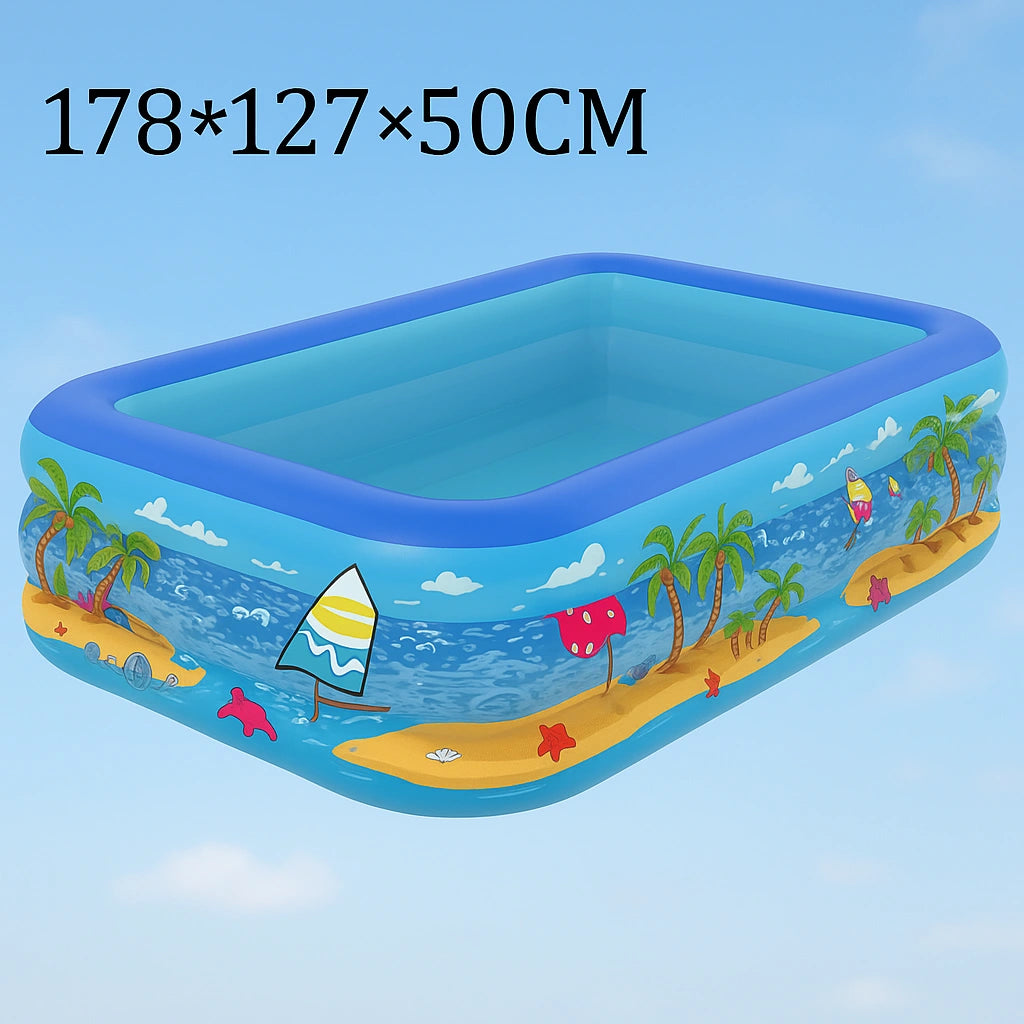 Piscine gonflable 178 X 127 X 50 cm