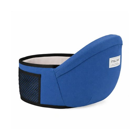 porte bébé hanche ergonomique bleu ceinture de soutien confortable pour porter bébé en toute sécurité