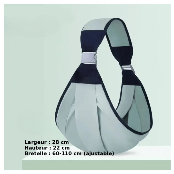 Porte - bébé pour nouveau - né - Cigogne et bébé