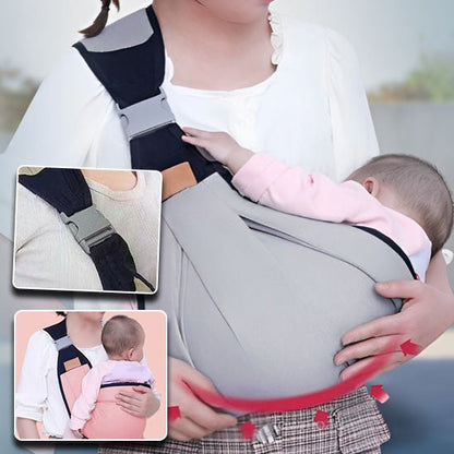 Porte - bébé pour nouveau - né - Cigogne et bébé