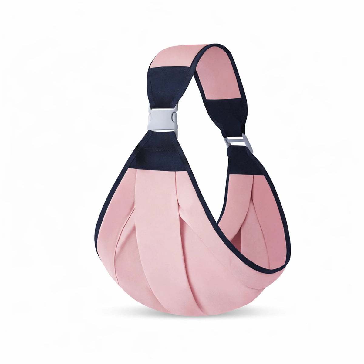 porte bébé sling rose ergonomique portage physiologique bébé écharpe de portage réglable confortable