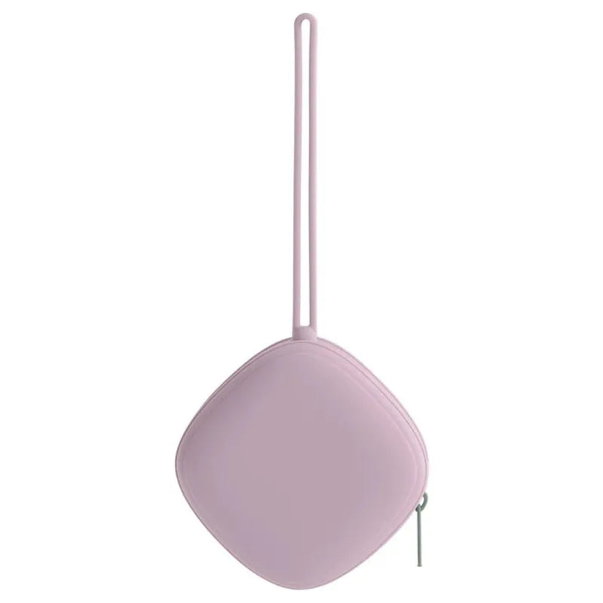 Porte-sucette bébé mauve élégant pour rangement facile