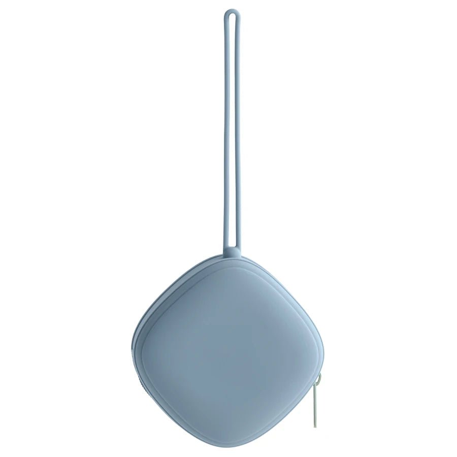 Porte sucette pour bébé - Cigogne et bébé