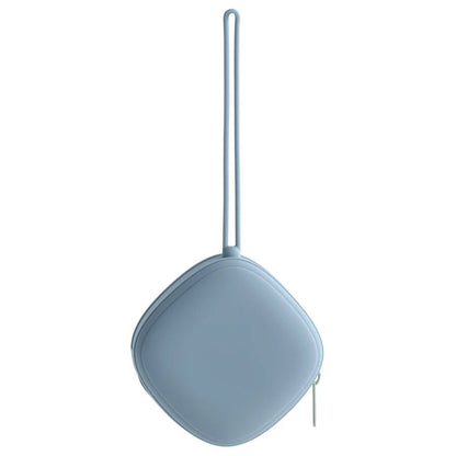 Porte sucette pour bébé - Cigogne et bébé