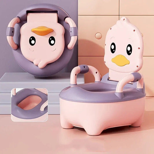 Pot pour bébé - Cigogne et bébé