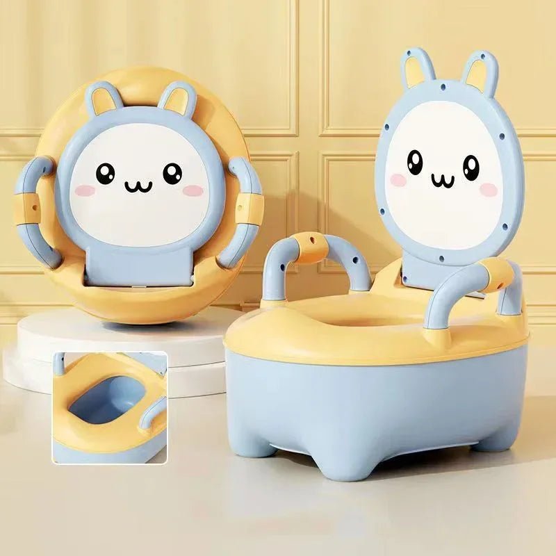 Pot pour bébé - Cigogne et bébé