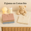 Barboteuse pour bébé | Pyjama en coton bio, chaude, douce et respirante