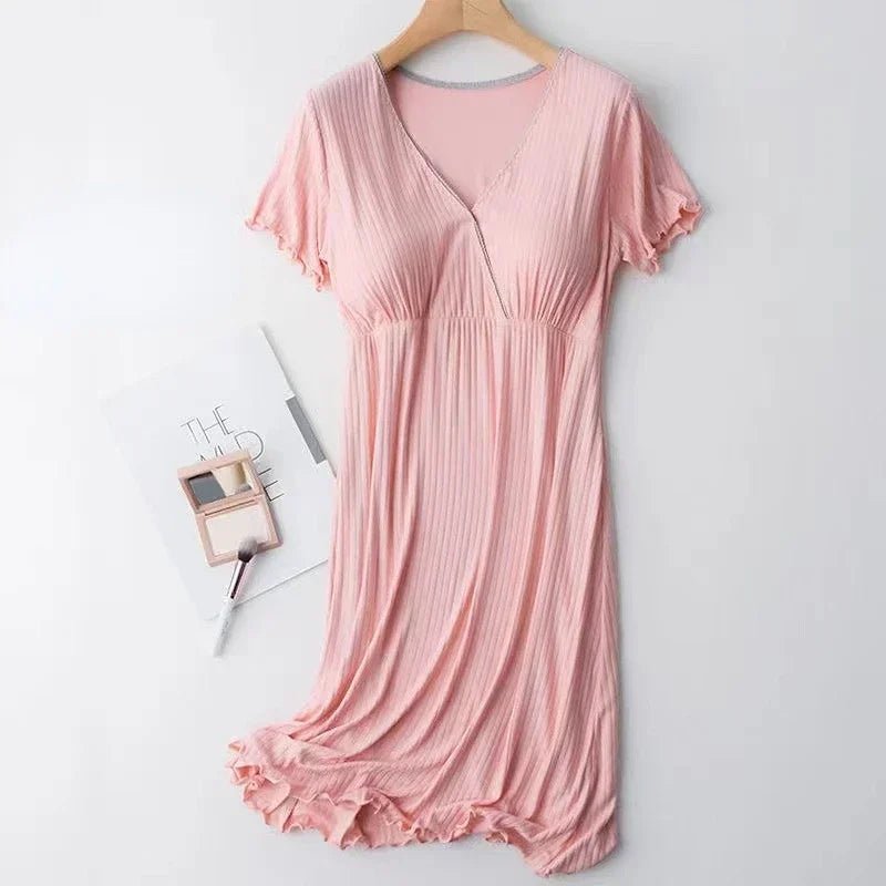 Robe | maternité - Cigogne et bébé