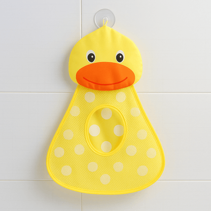 Sac à jouets de bain - Cigogne et bébé