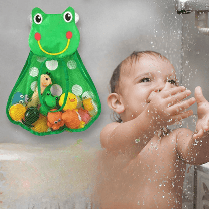 Sac à jouets de bain - Cigogne et bébé