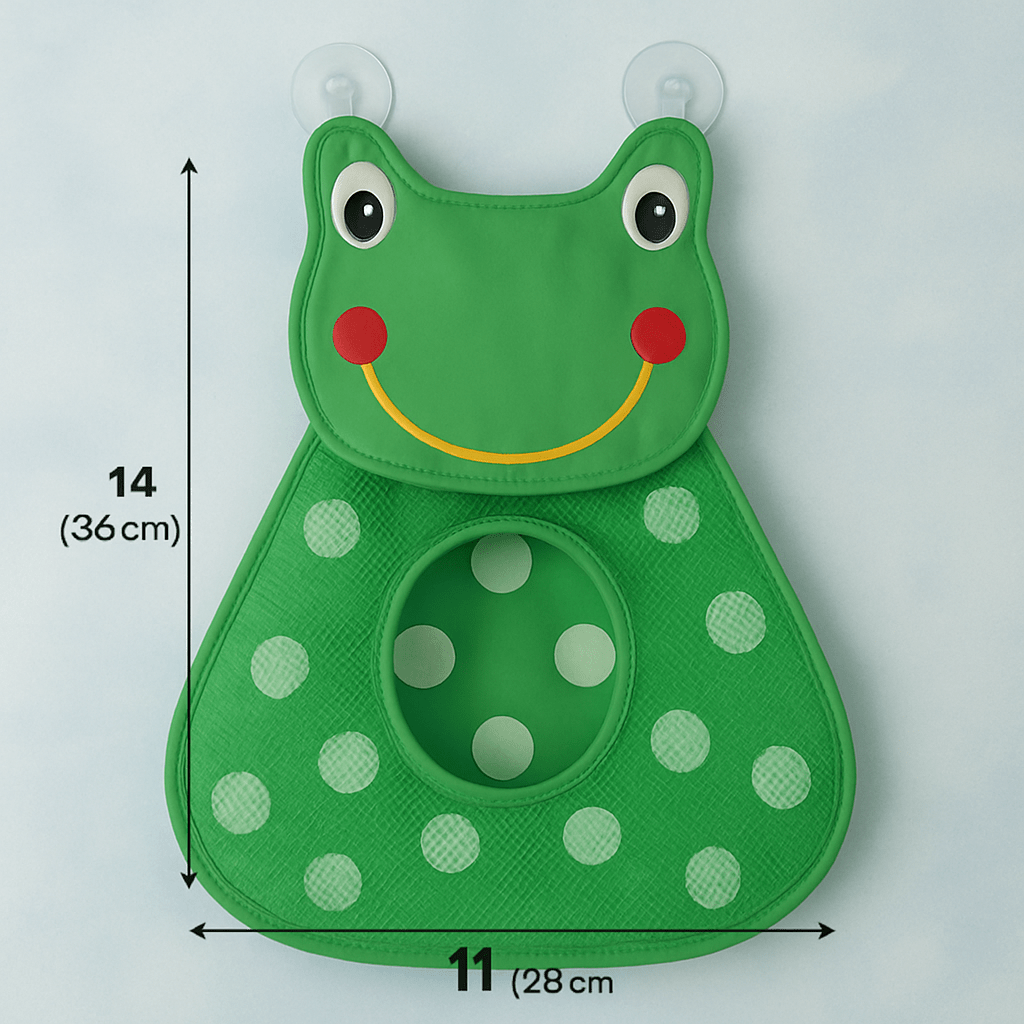 Sac à jouets de bain - Cigogne et bébé