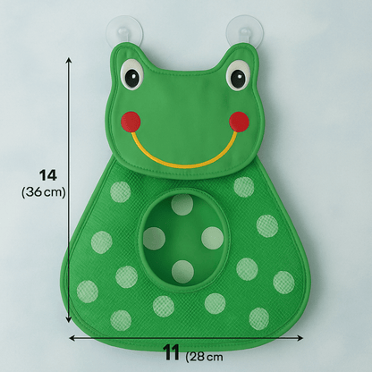 Sac à jouets de bain - Cigogne et bébé