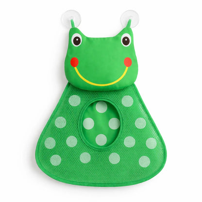 sac de rangement jouets bain bébé grenouille avec ventouses filet respirant séchage rapide salle de bain enfant