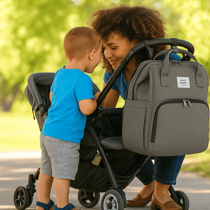 Sac pliable berceau pour bébé - Cigogne et bébé