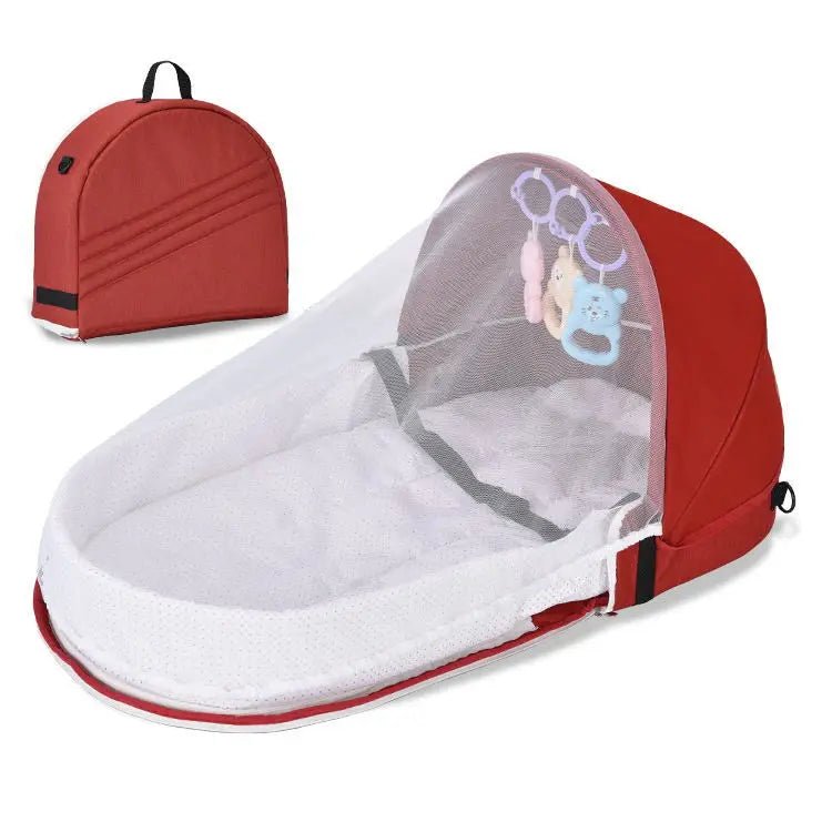 Sac pliable portable pour bébé - Cigogne et bébé