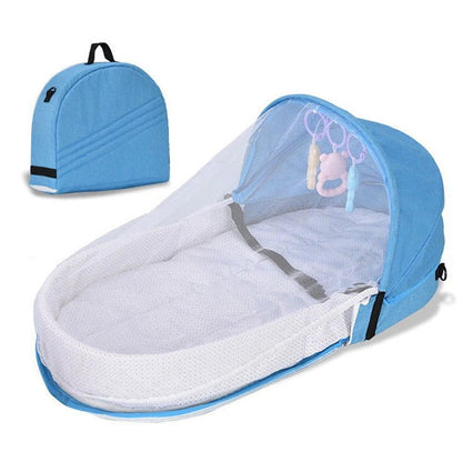 Sac pliable portable pour bébé - Cigogne et bébé