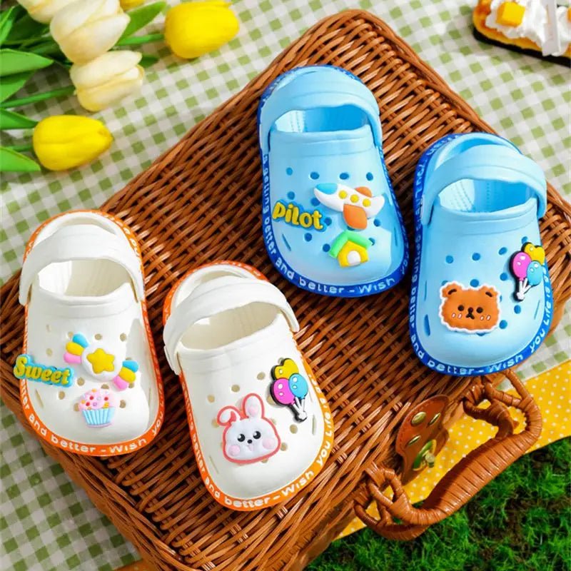 Sandale pour bebe - Cigogne et bébé