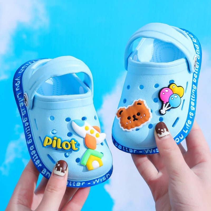 Sandale pour bebe - Cigogne et bébé