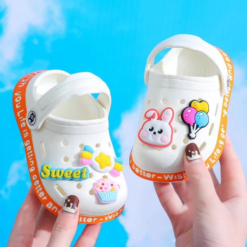 Sandale pour bebe - Cigogne et bébé
