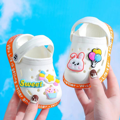 Sandale pour bebe - Cigogne et bébé