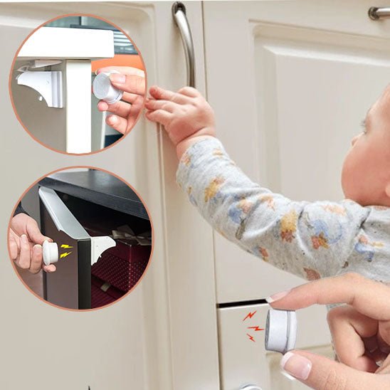 Serrure de sécurité pour bébé - Cigogne et bébé