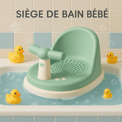 Siège de bain pour bébé - Cigogne et bébé