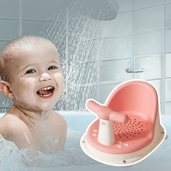 Siège de bain pour bébé - Cigogne et bébé