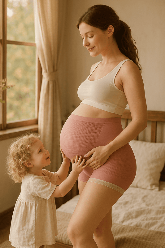 Sous vetement | maternité - Cigogne et bébé