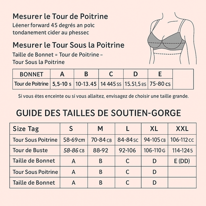 Soutien gorge allaitement - Cigogne et bébé