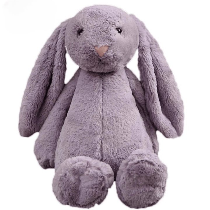 Stuffed rabbit™ | Lapin en peluche à oreilles longues de 30/35/45 - Cigogne et bébé