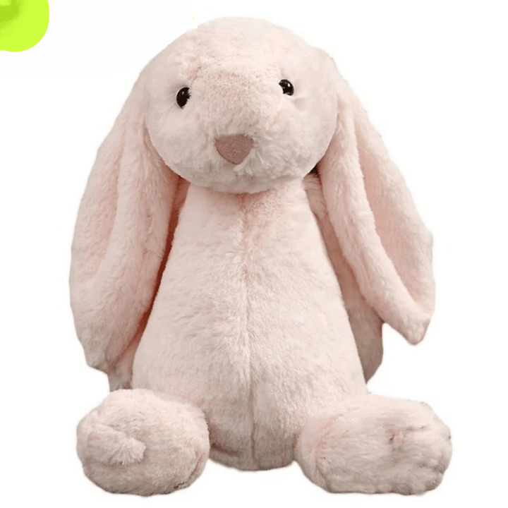 Stuffed rabbit™ | Lapin en peluche à oreilles longues de 30/35/45 - Cigogne et bébé