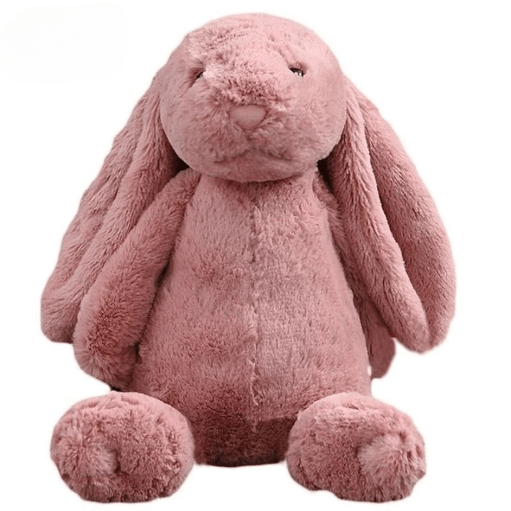 Stuffed rabbit™ | Lapin en peluche à oreilles longues de 30/35/45 - Cigogne et bébé