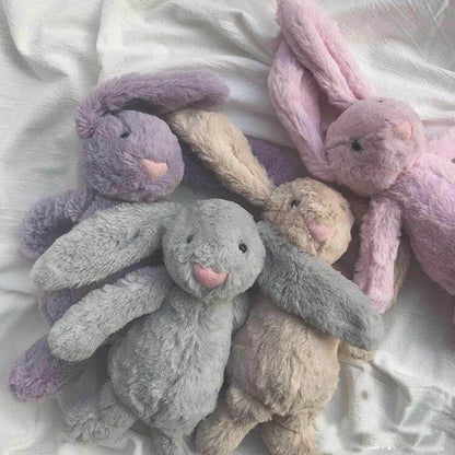Stuffed rabbit™ | Lapin en peluche à oreilles longues de 30/35/45 - Cigogne et bébé