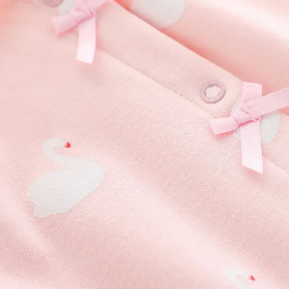 SUMMER CLOTHING™ |Vêtement d'été pour bébé fille - Cigogne et bébé