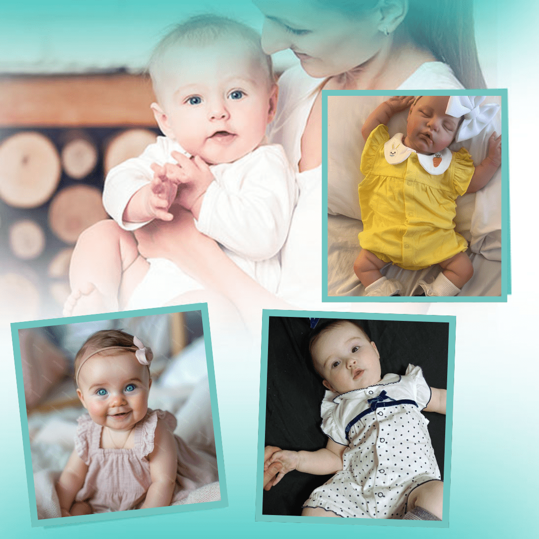 SUMMER CLOTHING™ |Vêtement d'été pour bébé fille - Cigogne et bébé