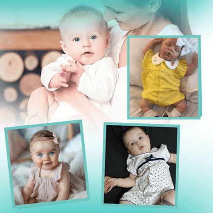 SUMMER CLOTHING™ |Vêtement d'été pour bébé fille - Cigogne et bébé