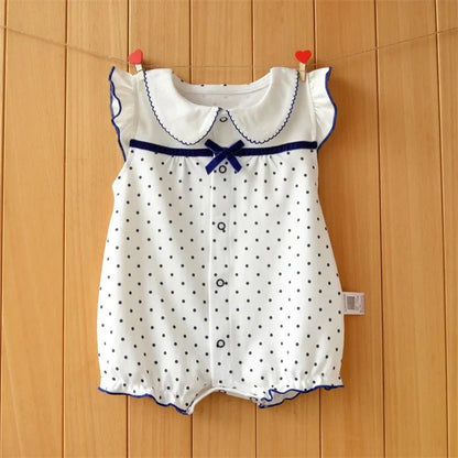 SUMMER CLOTHING™ |Vêtement d'été pour bébé fille - Cigogne et bébé