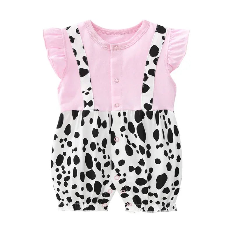 SUMMER CLOTHING™ |Vêtement d'été pour bébé fille - Cigogne et bébé