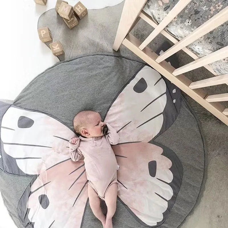 Tapis d'éveil - Cigogne et bébé