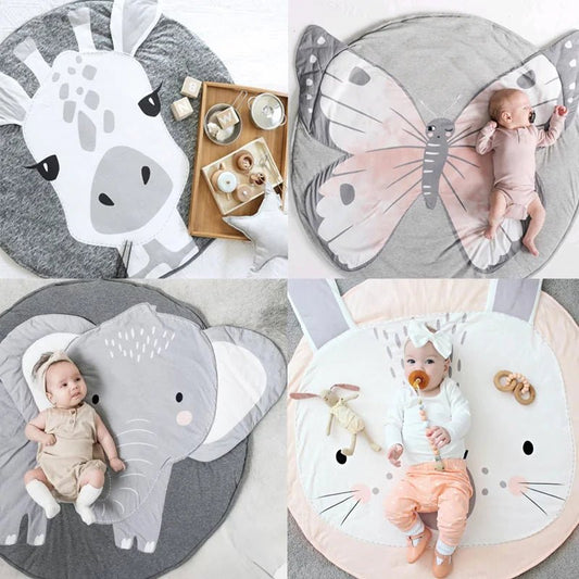 Tapis d'éveil - Cigogne et bébé