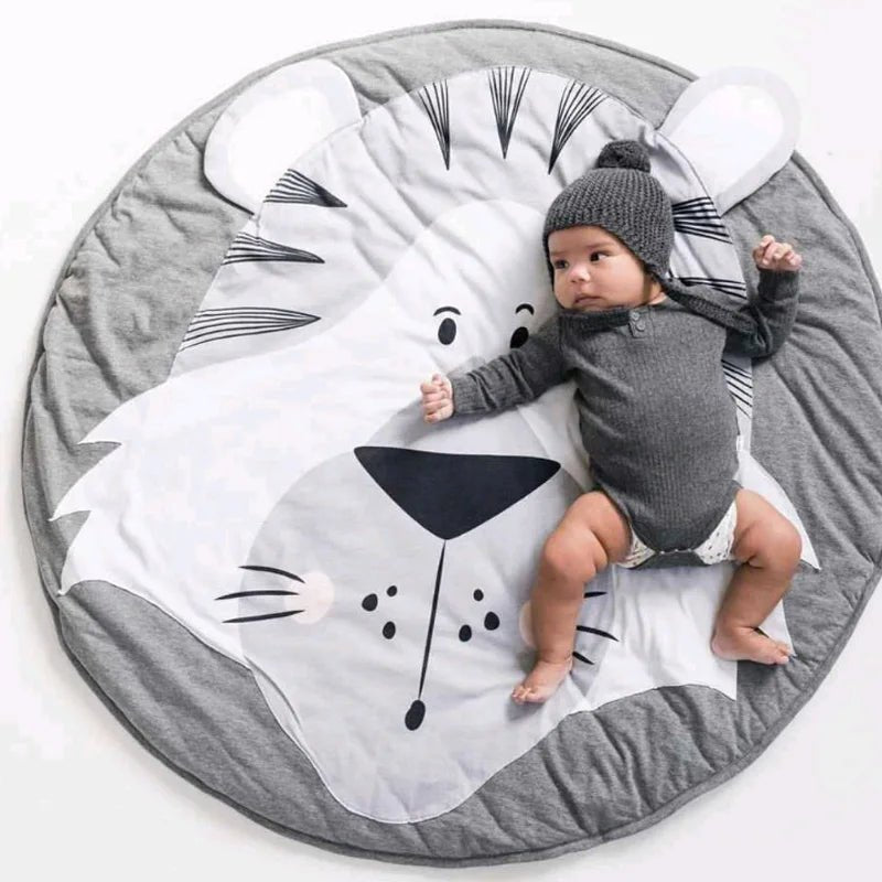 Tapis d'éveil - Cigogne et bébé