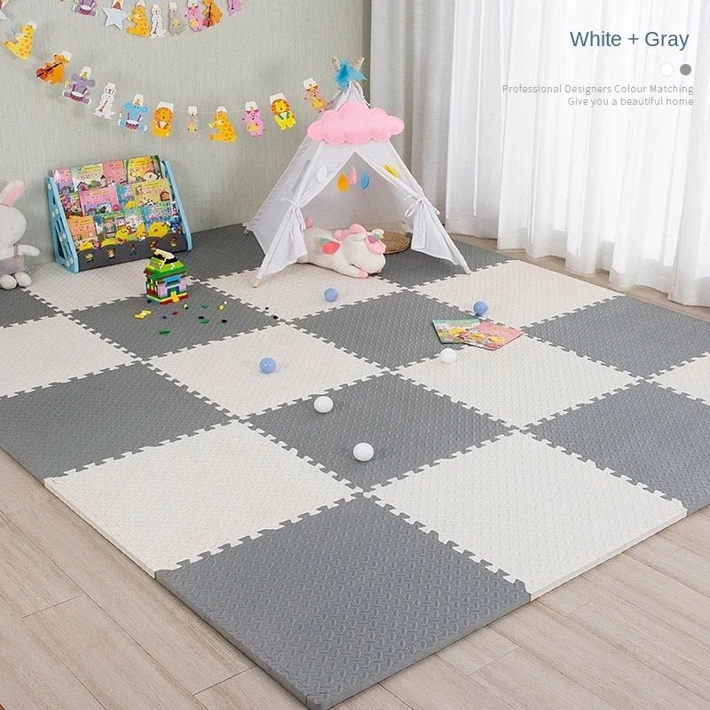 Tapis d'éveil - puzzle en mousse - Cigogne et bébé