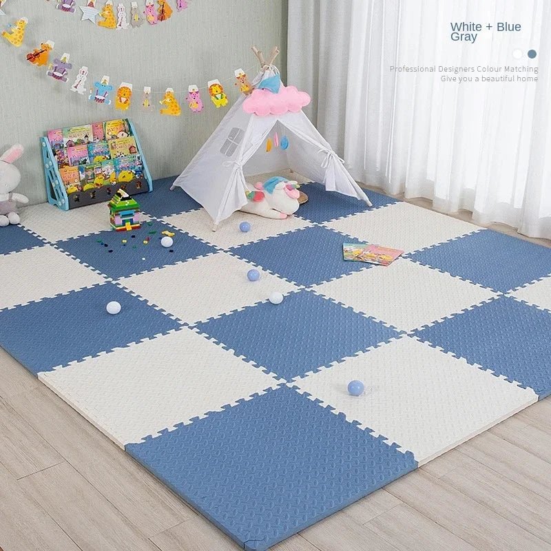 Tapis d'éveil - puzzle en mousse - Cigogne et bébé