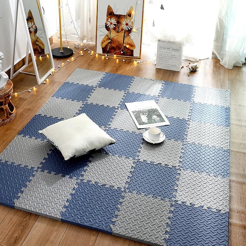 Tapis d'éveil - puzzle en mousse - Cigogne et bébé