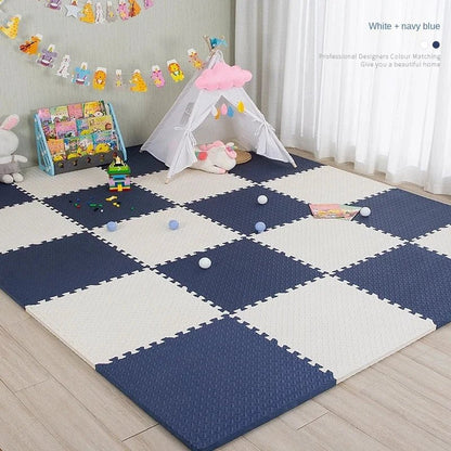 Tapis d'éveil - puzzle en mousse - Cigogne et bébé
